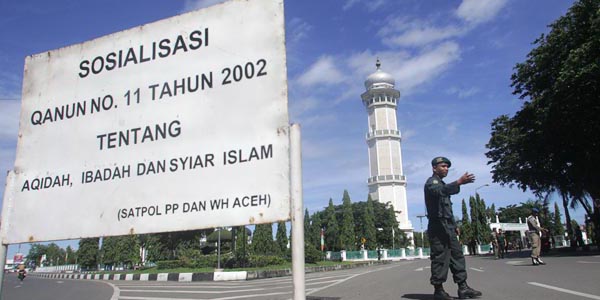 Ilustrasi penerapan Syariat Islam di Banda Aceh | Foto: Dok ATJEHPOSTcom